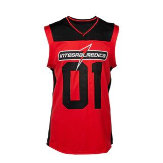 Regata Basqueteira Masculina Vermelho Integralmedica Oficial