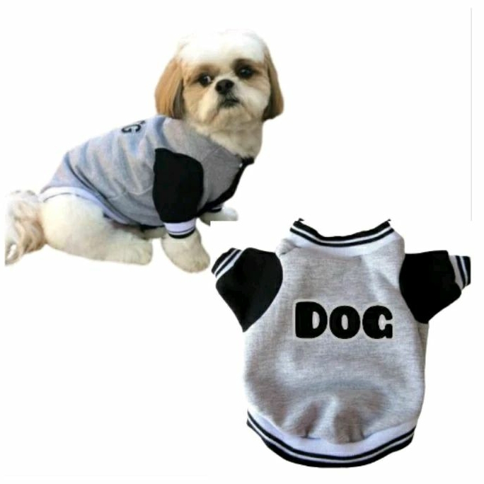 Roupa Pet Inverno Blusa Canguru Moletom Dog Preta