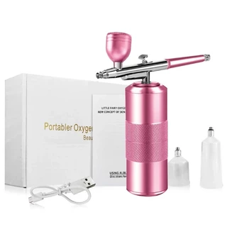 Aerógrafo Portátil com Mini Compressor / Mini Pistola De Pintura Corporal, Artesanato, Unhas, Maquiagem, Decoração de Bolos