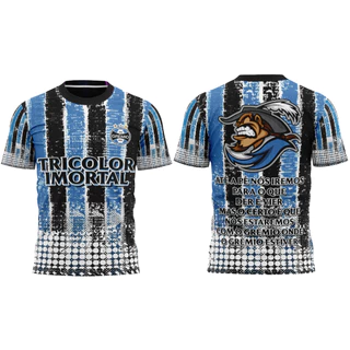 Camiseta Camisa Torcida Time Grêmio 01