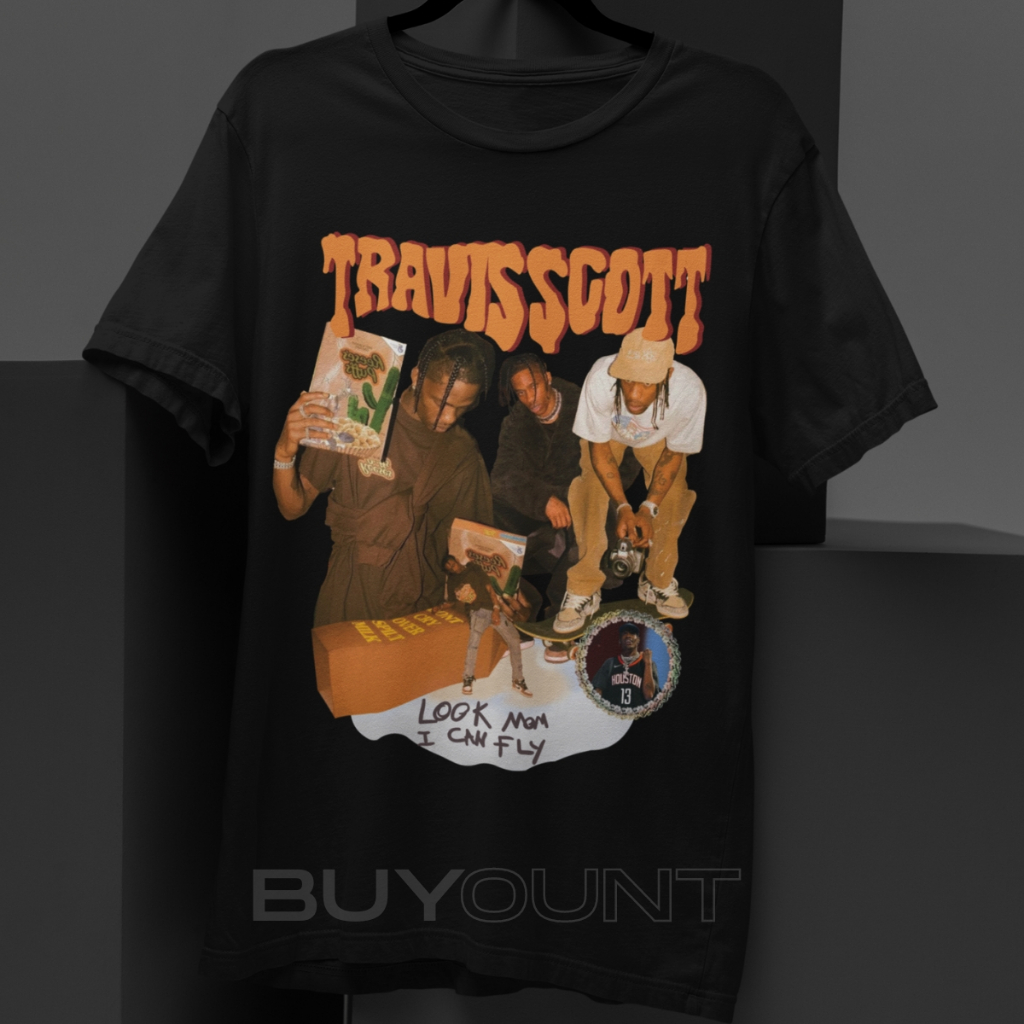 Camiseta T-shirt Cactus Jack Travis Scott Algodão | Shopee Brasil