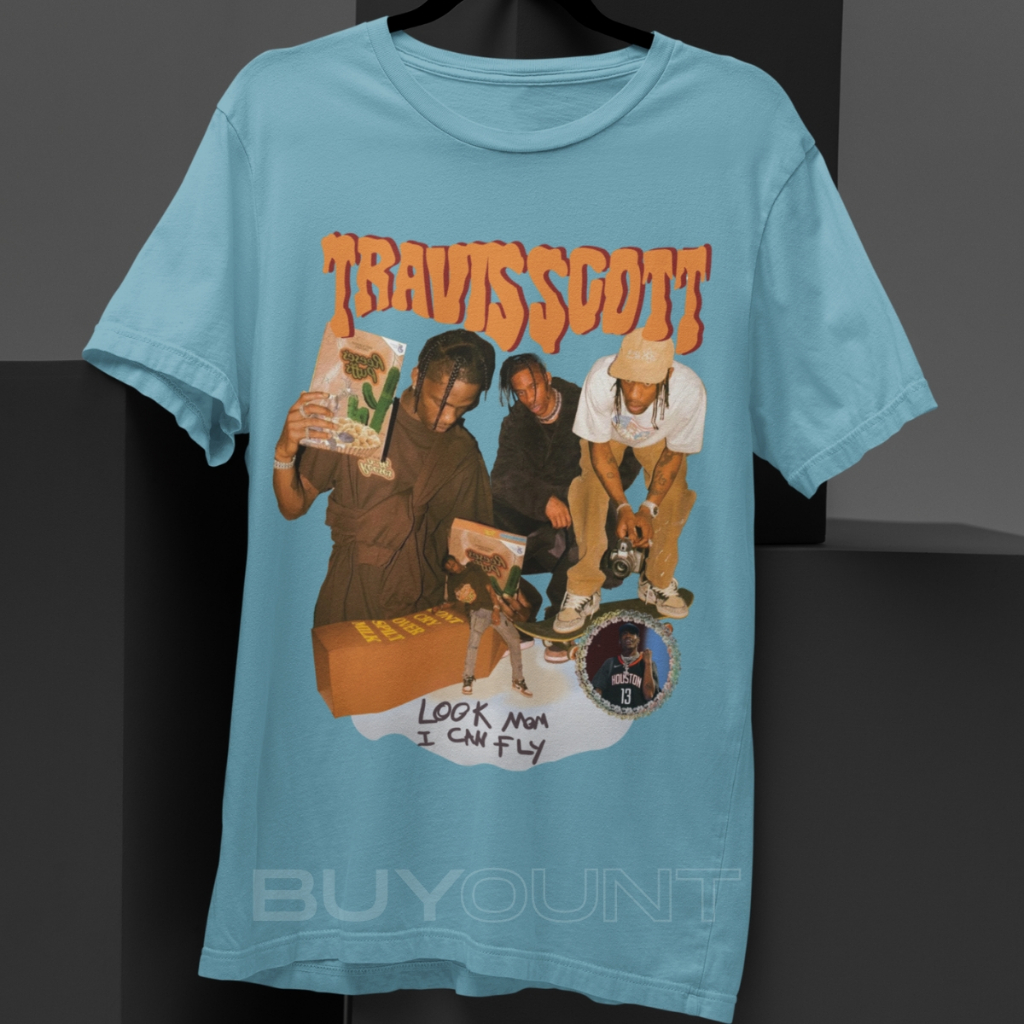 Camiseta T-shirt Cactus Jack Travis Scott Algodão | Shopee Brasil