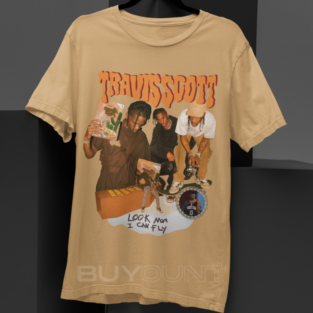 Camiseta T-shirt Cactus Jack Travis Scott Algodão | Shopee Brasil