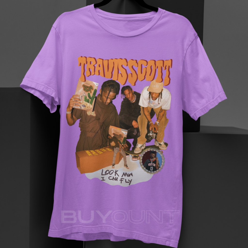 Camiseta T-shirt Cactus Jack Travis Scott Algodão | Shopee Brasil