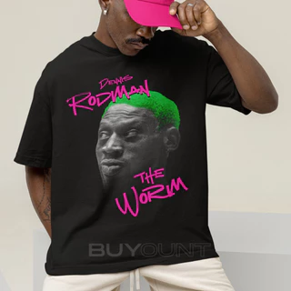 Camiseta Básica Dennis Rodman Lenda NBA Algodão