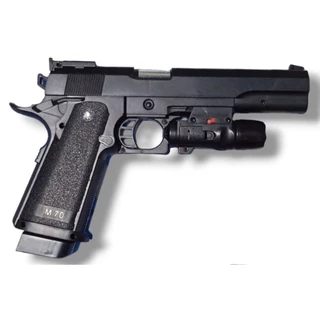 Brinquedo PistoIa Glock , Colt 1911 Pressão 6mm + 500 Bolinhas de Plastico