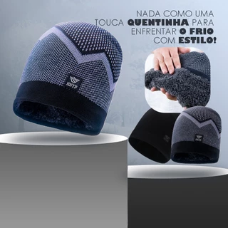 Gorro Touca Masculina Feminina Tricotado Quente Fashion KZ5149MON
