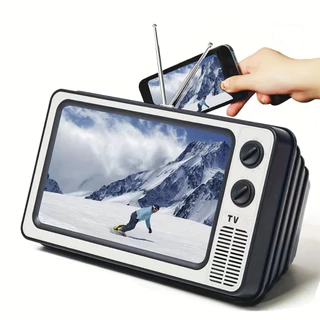 Amplificador De Tela Celular Telefone HD 12" Tv Retro Lente 3D Lupa de Smartphone