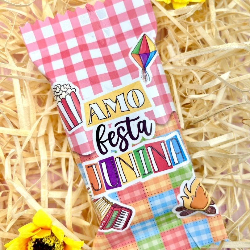 Saquinho para Amendoim - Festa Junina | Shopee Brasil