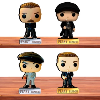 Totem Tommy Shelby Peaky Blinders MDF Colecionável 12cm Enfeite Geek Boneco Pop Decoração