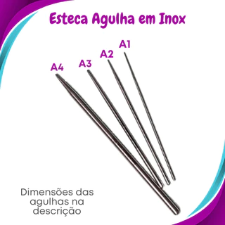Esteca Agulha em Inox - BCV