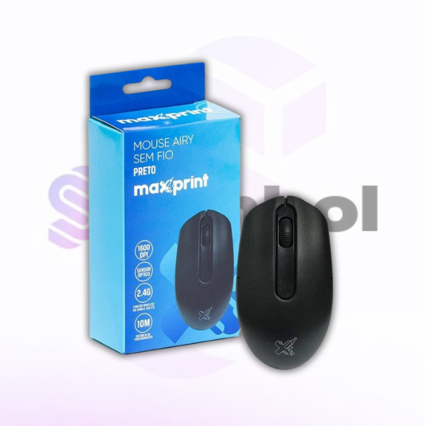 Mouse Airy Sem Fio - Maxprint - 60000139