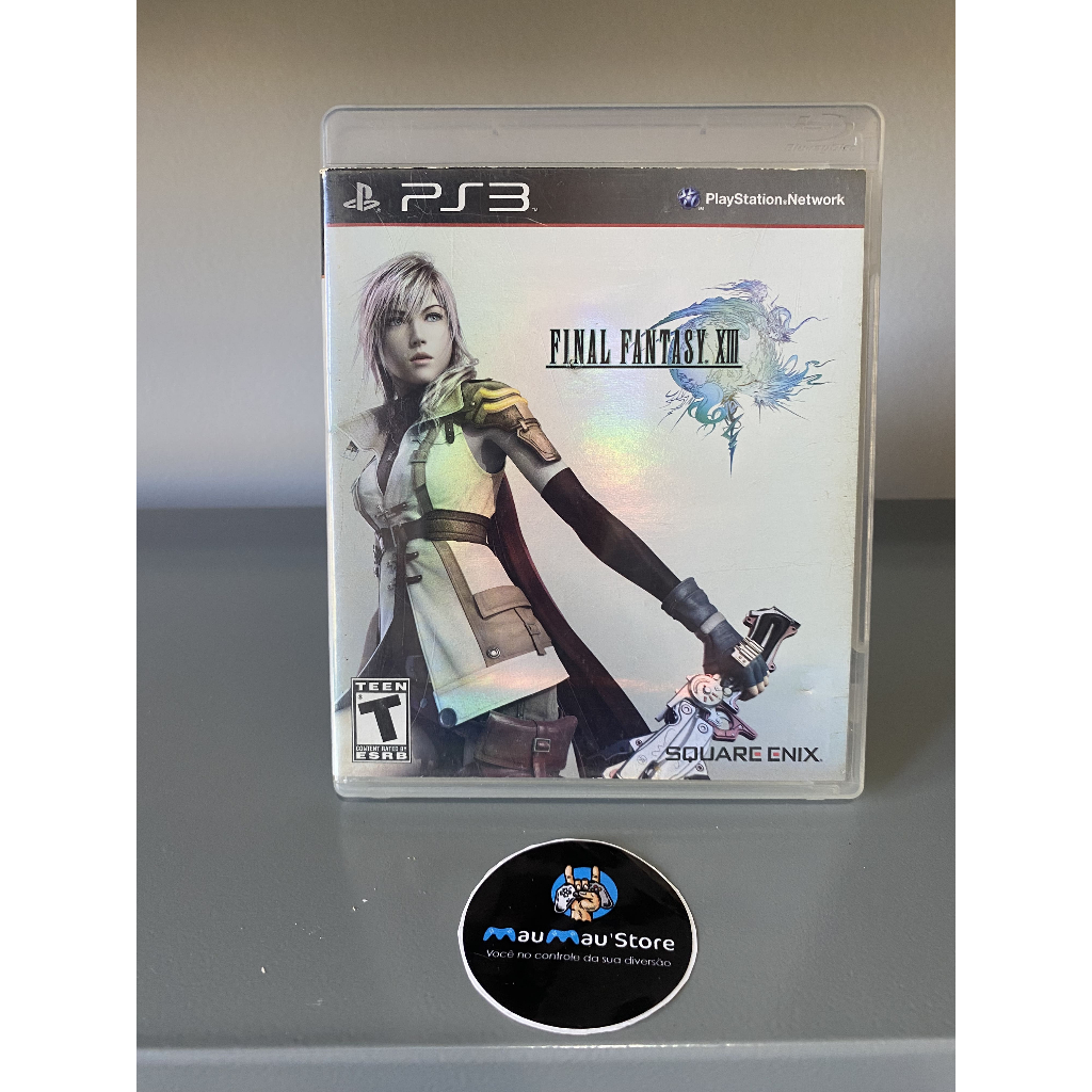 Final Fantasy XIII PS3 - Jogos de Playstation 3 Jogo de RPG Original Usado