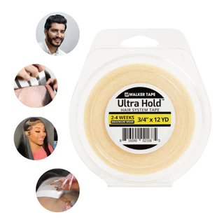 Fita Branca P/ Protese Capilar Ultra Hold 12 Yards X 1,9 cm Walker Tape