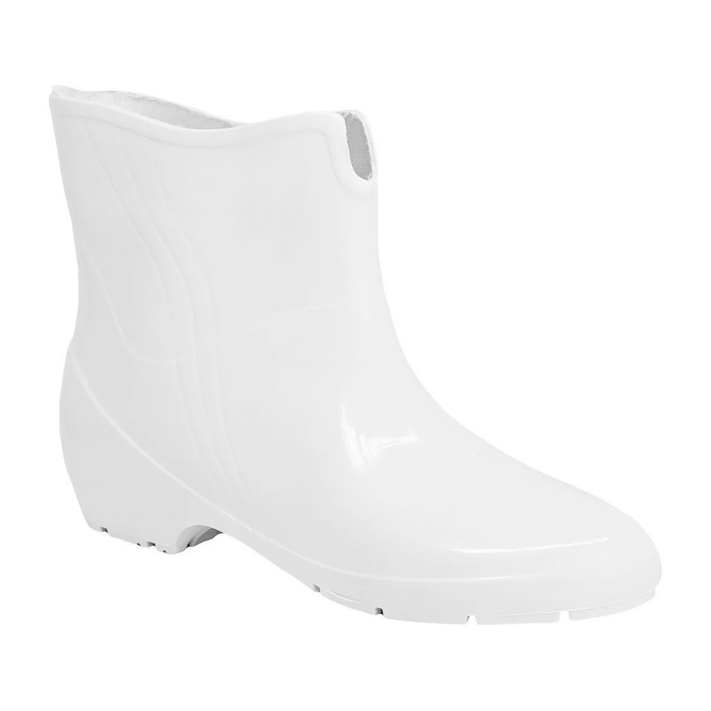 Bota De Borracha Tipo Galocha Feminina Ideal Para Limpeza | Shopee Brasil