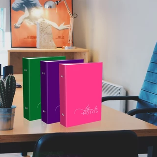 ALBUM 10X15/208 FOTOS CORES LISAS CAPA DURA ALTA DURABILIDADE em Oferta na Shopee