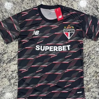 CAMISETA TREINO SÃO PAULO MODELO DESENHADA DO P AO GG NOVIDADES TORCEDOR