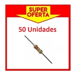 Kit 100 Unidades Resistor 220R 1/4W 5% Resistores Cr25