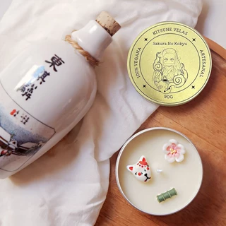 Vela Aromática Sakura No Kokyū - Kimetsu No Yaiba 90g