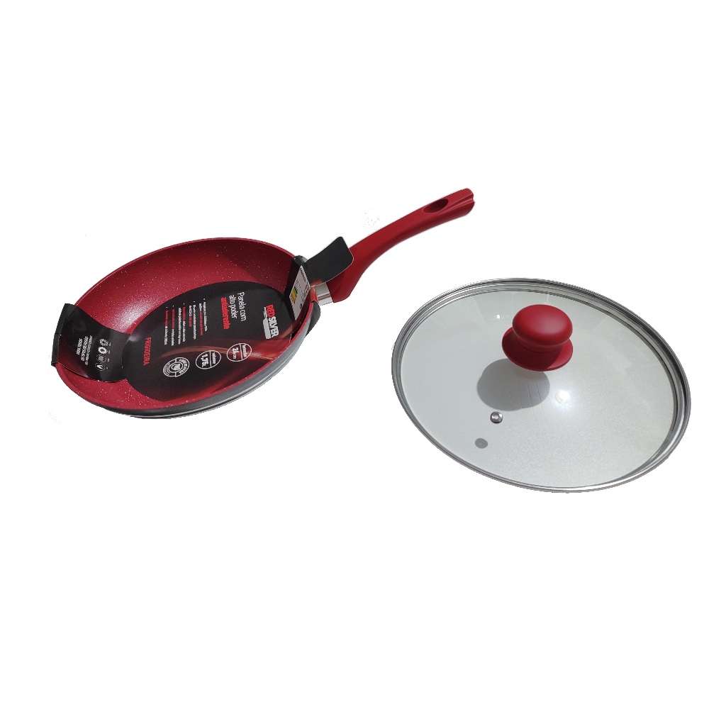 Frigideira RedSilver 20 Cm Com Tampa Todos Os Tipos Fogões