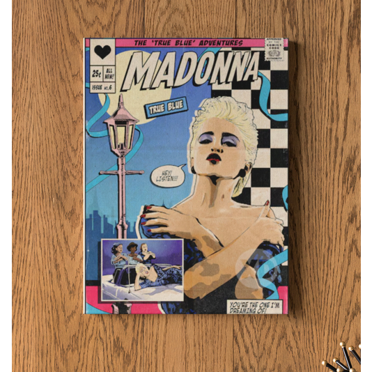 Madonna - Placa Quadro Decorativa 18 OPÇÕES | Shopee Brasil