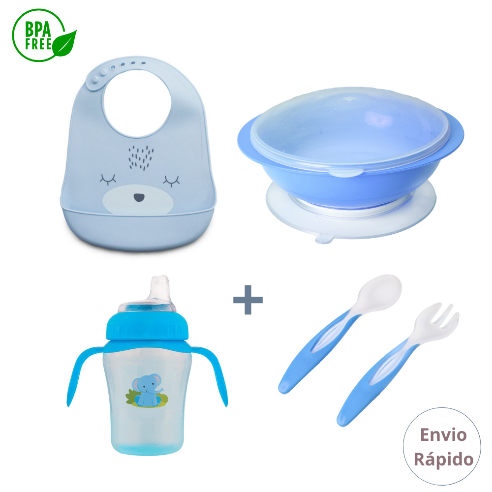 Kit Alimentação Para Bebê Kit Completo | Shopee Brasil