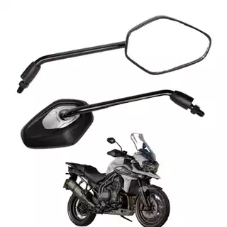 Par Retrovisor Tiger 900 1200 Rosca Yamaha Ybr 125 Fazer Xtz 250 Lander Tenere Crosser