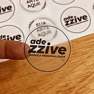 Adesivo Vinil Transparente Personalizado