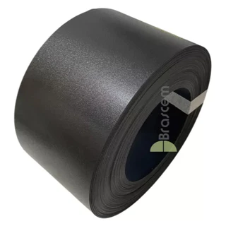 Fita de Borda PVC de 75mm TX acabamento para móveis MDF Preto