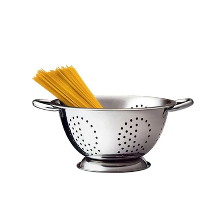 Escorredor Macarrão, Massas e Legumes em Aço Inox