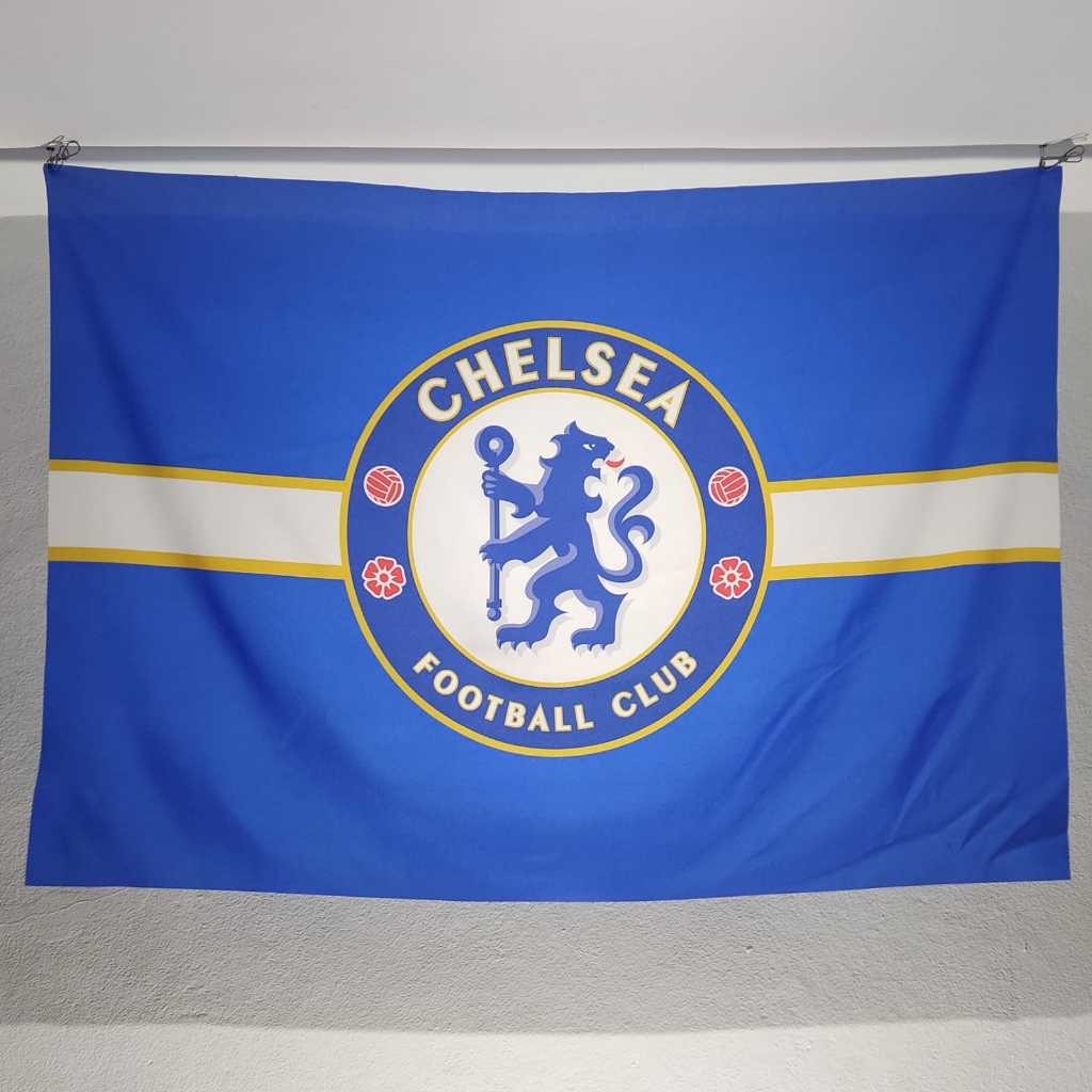 Bandeira Chelsea grande 150 x 100 | Shopee Brasil