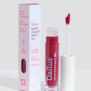 Batom Liquido Matte 12H Fúcsia - Dailus