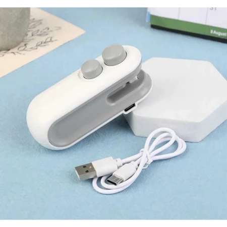 Mini maquina seladora de embalagem recarregável