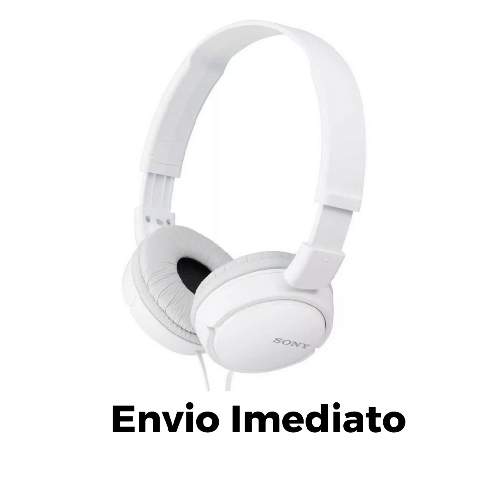 Fone De Ouvido Sony Zx Series Mdr-zx110 Branco