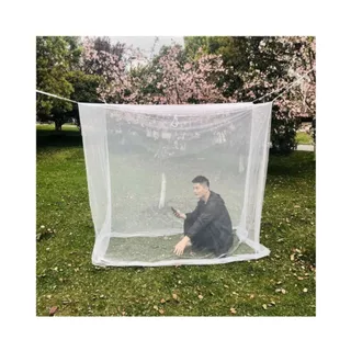 Mosquiteiro Tenda Cama /CASAL QUEEN/SOLTEIRO GRANDE Branco Dobrável Pratico E Portátil