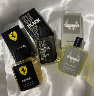 kit 3 perfumes masculino 100 ml cada, lacrados