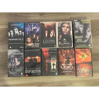 VHS Filmes Originais de Suspense e Terror Legendados