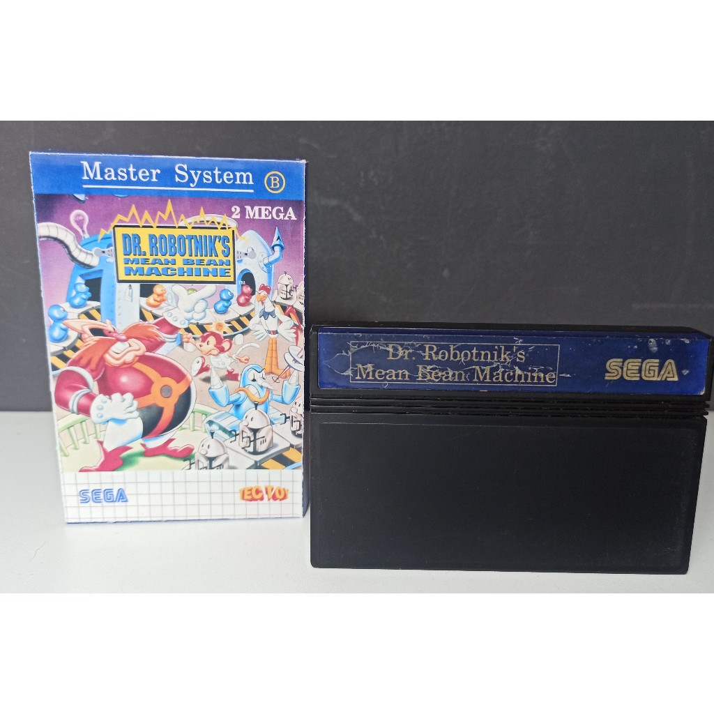 Dr.robotnik's Mean Bean Machine Usado Para Master System