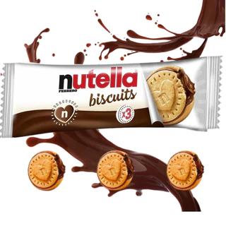Nutella Biscuits Biscoitos Bolacha Ferrero 41,4g Importado