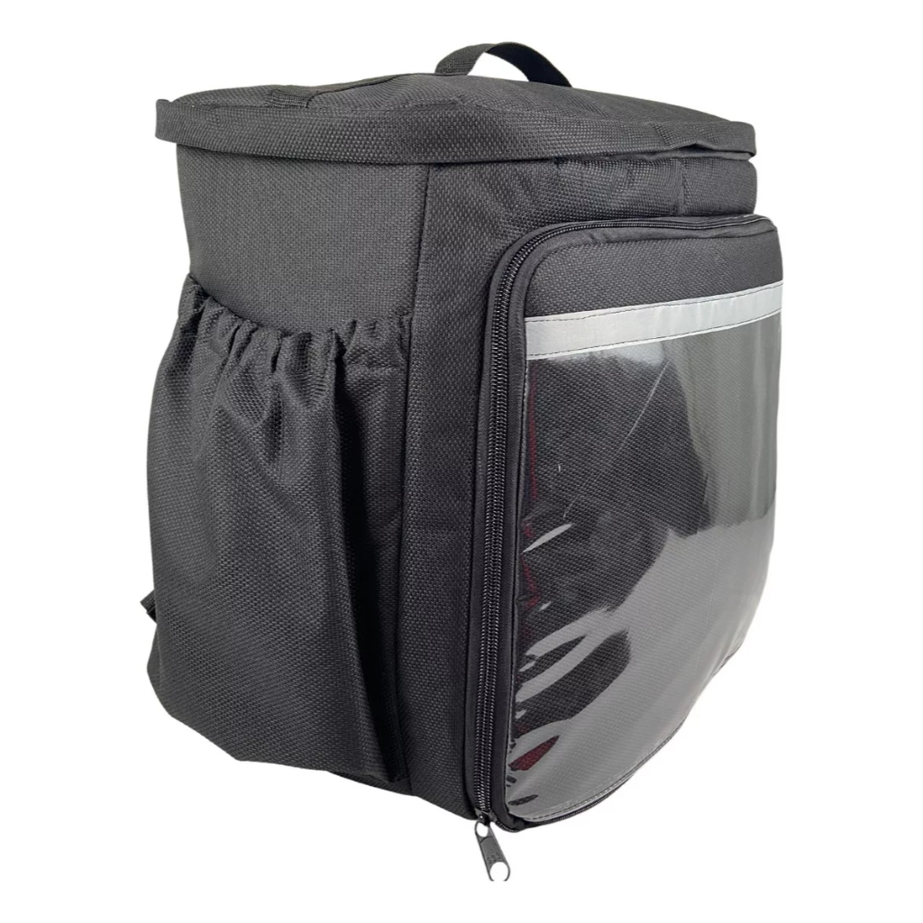 Isobag Polônio para pizzaria 90 Litros bag térmica delivery motoboy ...