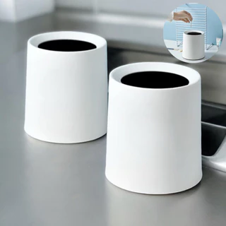 Mini Lixeira Esconde Sacola Para Pia Escritório Mesa 1,5L