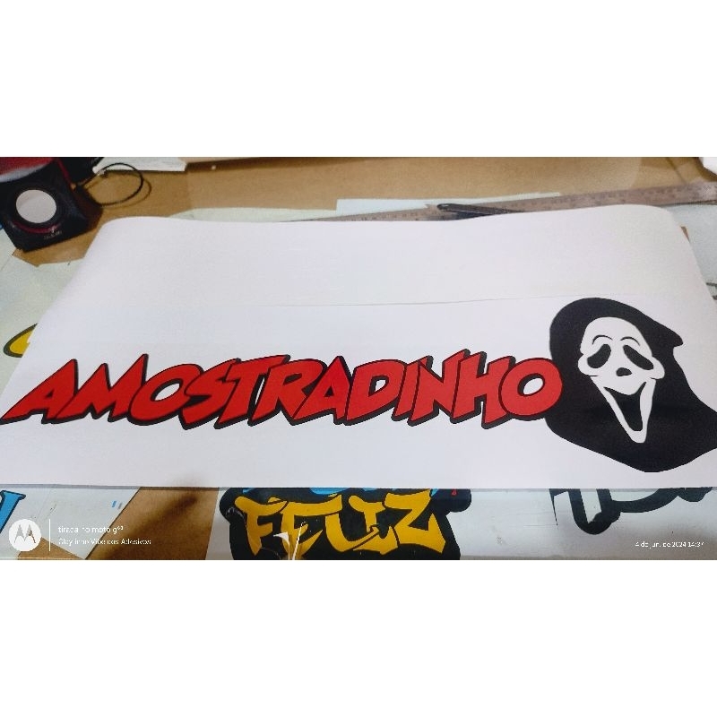 Adesivo amostradinho | Shopee Brasil