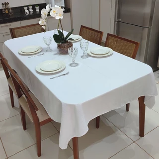 Toalha de Mesa Linhão 1,65m X 1,20m Sala/Jantar