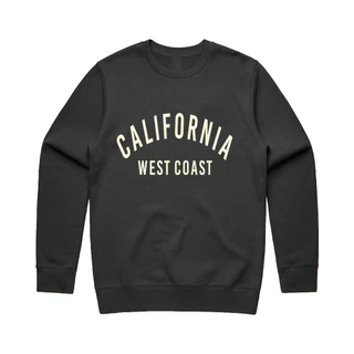 blusa moletom masculina Califórnia masculina gola redonda