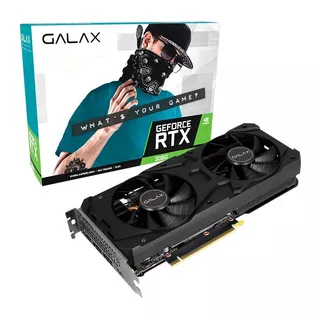 Placa de Vídeo Galax NVIDIA GeForce RTX 3060 OC, 8GB GDDR6, LHR, 1-Click, 192 Bits - 36NSL8MD6OCC