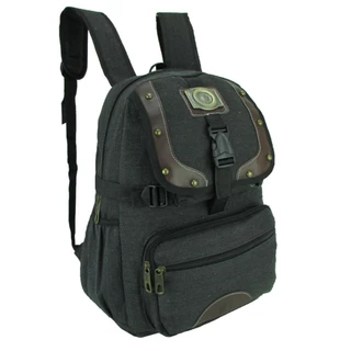 Mochila Bolsa Em Lona Forrada Alça Acolchoada Resistente Escolar Trabalho Passeio Masculina Feminina