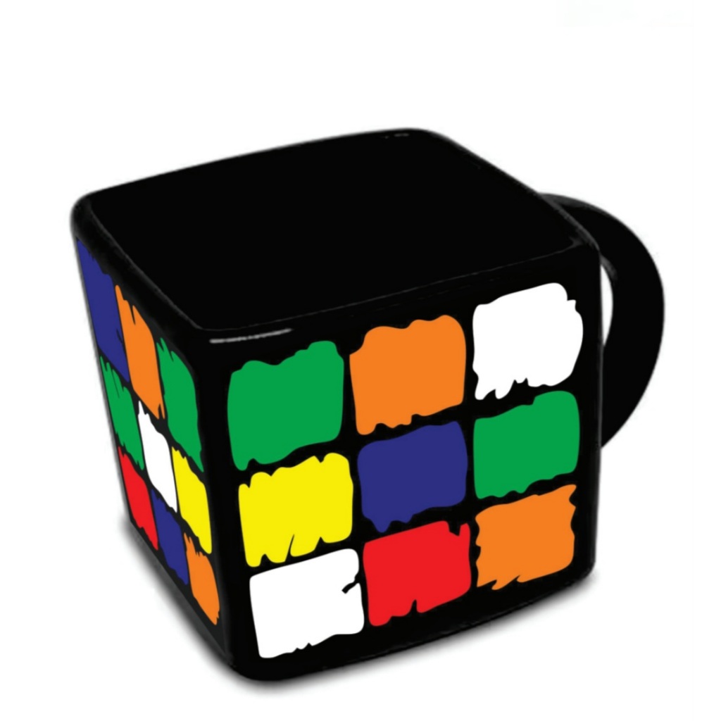 Caneca cubo magico