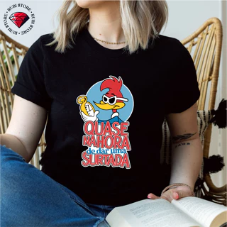 Camiseta Quase na Hora de Surtar Pica Pau