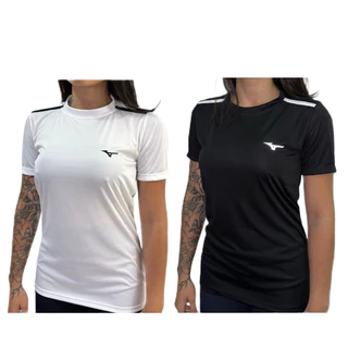 kit 2 camiseta dry fit feminina de academia/treino/corrida (COD 01)