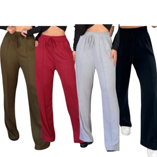 Calça Pantalona Lanzinha Com Bolso